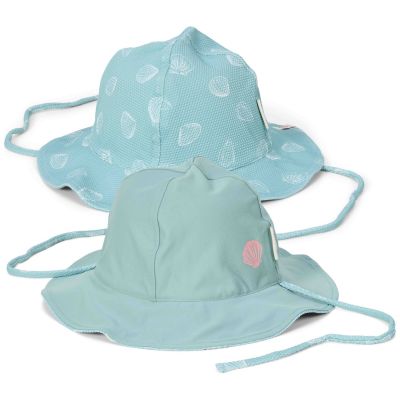 Chapeau réversible anti-UV Ocean Treasures Surf Blue (1-2 ans)