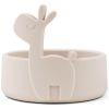 Lot de 2 bols en silicone Lalee sable et vert - Reconditionné Done by Deer Produit 4