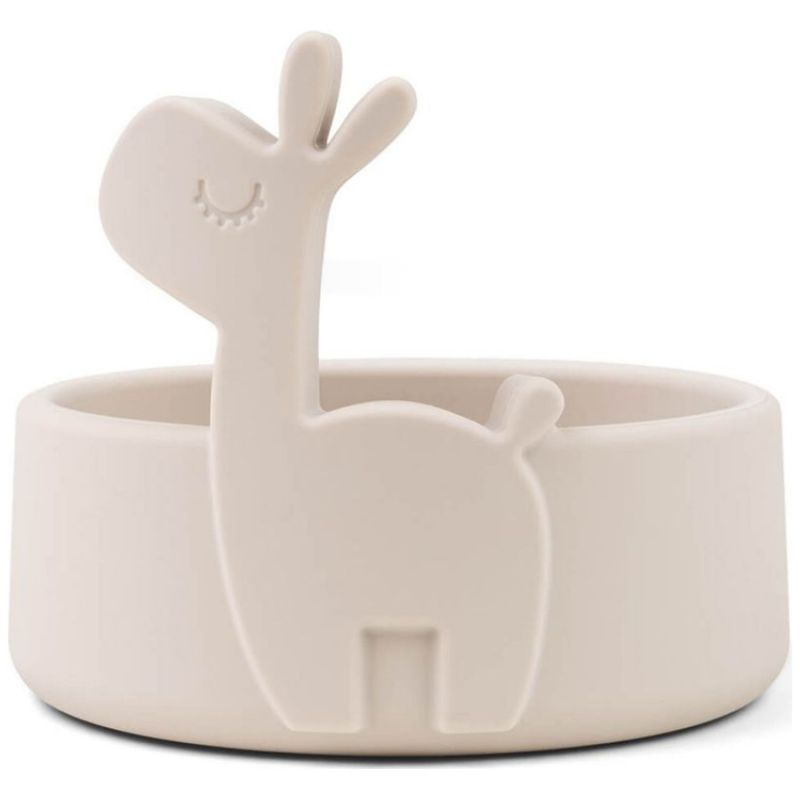 Lot de 2 bols en silicone Lalee sable et vert - Reconditionné Done by Deer Produit 4