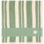 Variation Ecru, vert du produit Serviette de plage rayée Thym personnalisable (70 x 140 cm) de la marque L'oiseau bateau