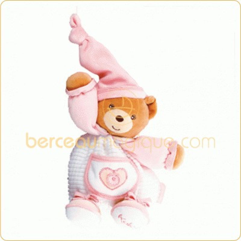 P'tit ours coeur Lilirose (18 cm) Kaloo