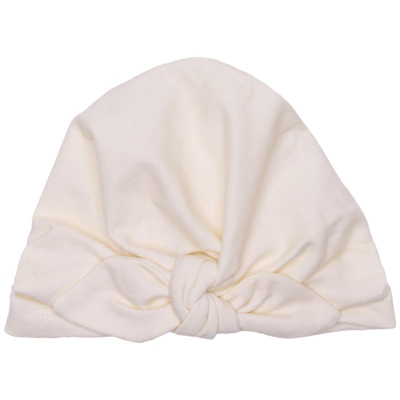 Bonnet forme turban ivoire BB & Co Produit 1