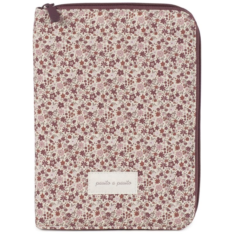 Protège carnet de santé Cherry Fleurs Pasito a pasito Produit 1