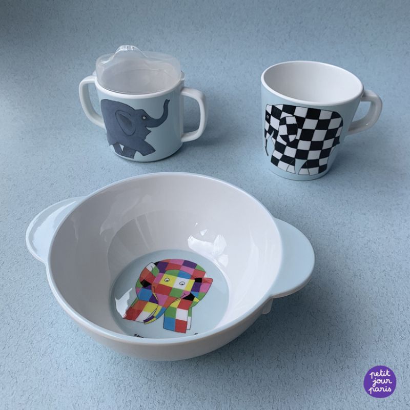 Coffret repas Elmer (5 pièces) Petit Jour Paris Produit 7