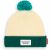Variation Ecru, vert du produit Bonnet Color Block Hope (2-5 ans) de la marque Hello Hossy