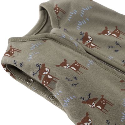 Gigoteuse légère cocoon Deer olive TOG 0,7 (0-3 mois)