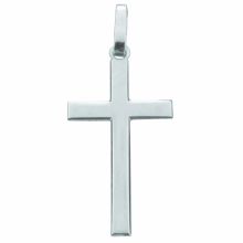 Croix polie 22 x 14 mm (argent 925°)  par Premiers Bijoux