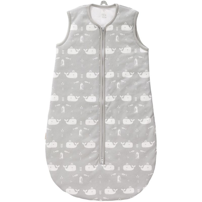 Gigoteuse chaude en coton TOG 2,8 baleine grise (0-6 mois) Fresk