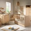 Lit bébé évolutif Little big bed Acces bois (70 x 140 cm)  par Sauthon mobilier