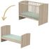 Lit bébé évolutif Little big bed Acces bois (70 x 140 cm) - Sauthon mobilier