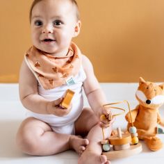 Lot de 3 bavoirs bandanas Fierce Fox