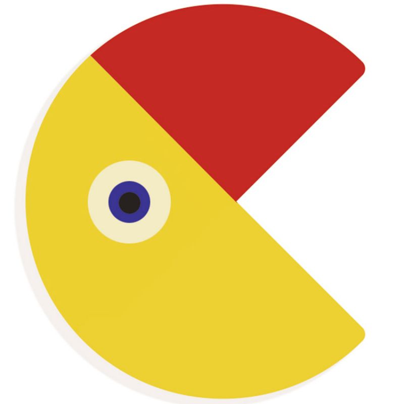 Lettre décorative oiseau C Djeco