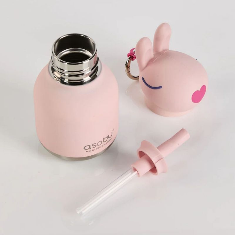 Mini gourde isotherme Bestie Lapin (200 ml) Asobu Ambiance 5
