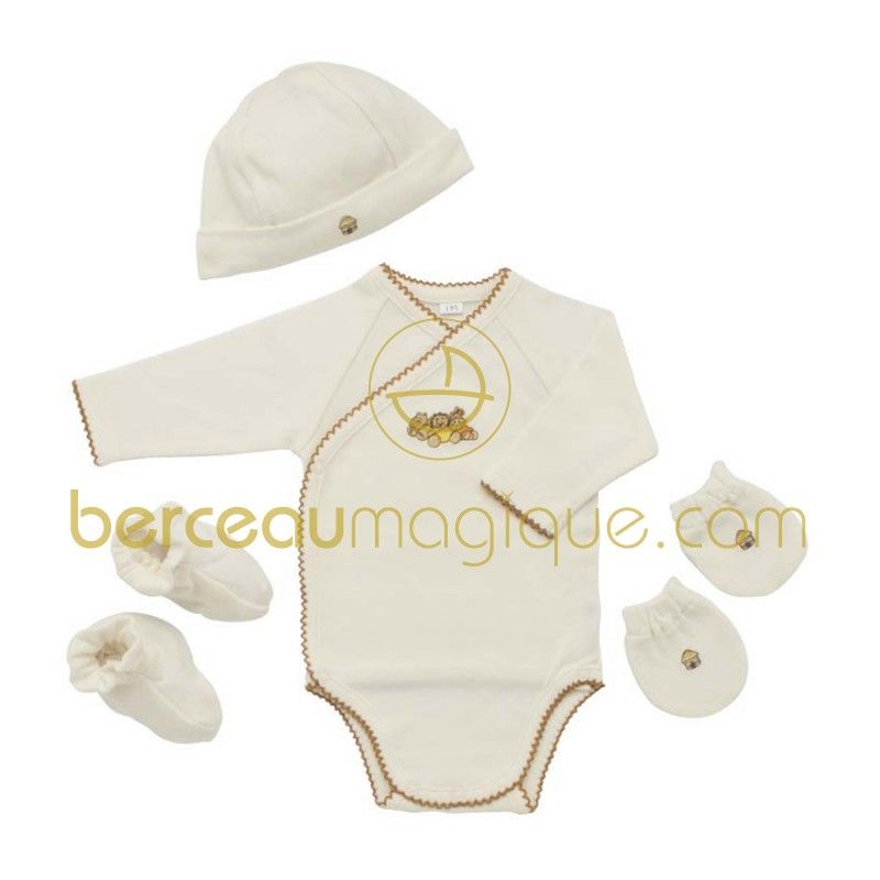 Set maternité hiver Baboum Zamba & Hippoum  Noukie's