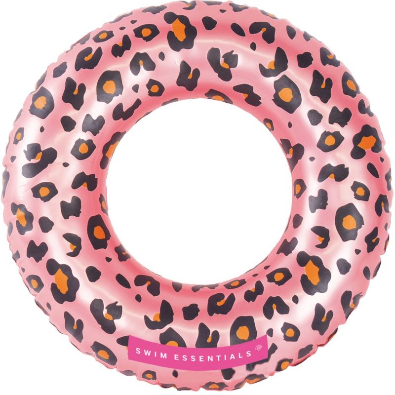 Bouée Léopard rose et doré (55 cm) Swim Essentials Produit 1