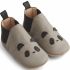 Chaussons bébé en cuir Edith Panda grey (pointure 21) - Liewood