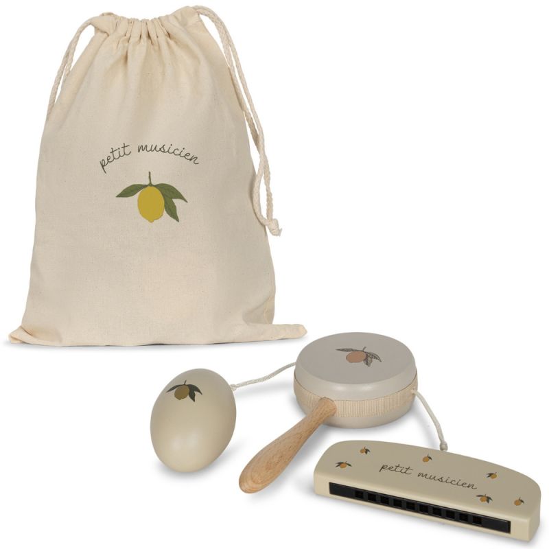 Set de musique en bois Lemon Konges Slojd