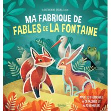 Livre d'activités Ma fabrique de fables de La Fontaine  par Editions Kimane