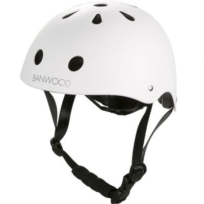 Banwood - Casque XS blanc (3-7 ans; 48-52 cm)
