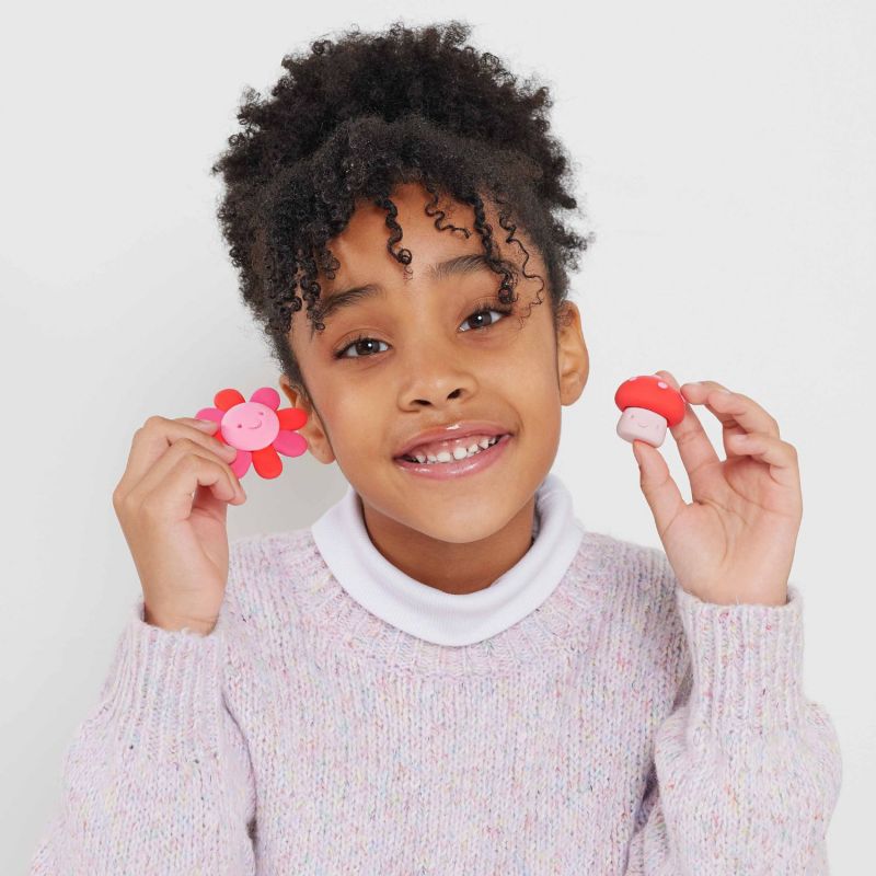 Set créatif en argile Sunset rose et rouge et recharge Tiger Tribe Ambiance 2