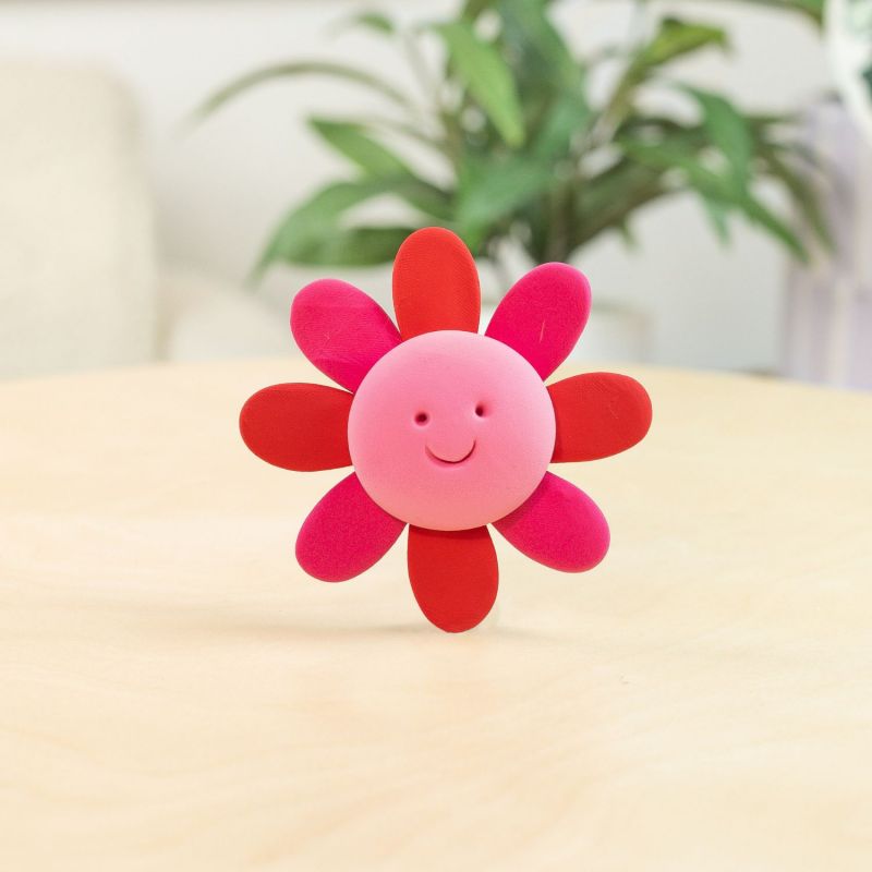 Set créatif en argile Sunset rose et rouge et recharge Tiger Tribe Ambiance 4