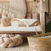Tresse décorative ouatinée en coton gaufré Latte (200 cm) BB & Co Ambiance 2