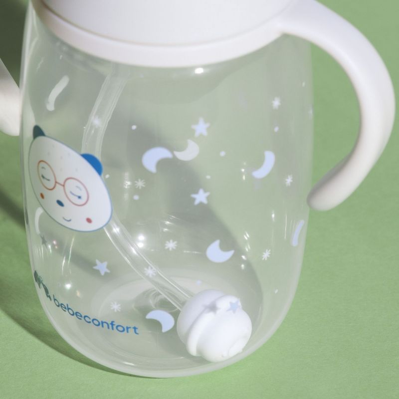 Tasse à paille lestée phosphorescente Dreamy Bear (380 ml) Bébé Confort Ambiance 4