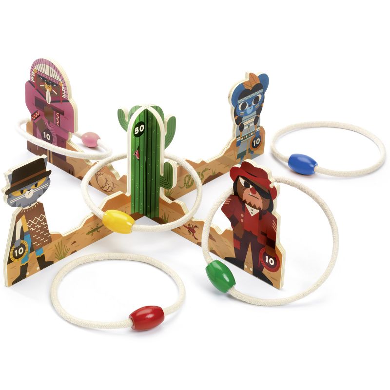 Jeu de lancer d'anneaux Lasso Djeco