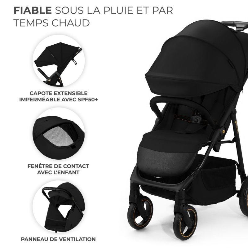 Poussette Trig 3 Onyx Black Kinderkraft Produit 3