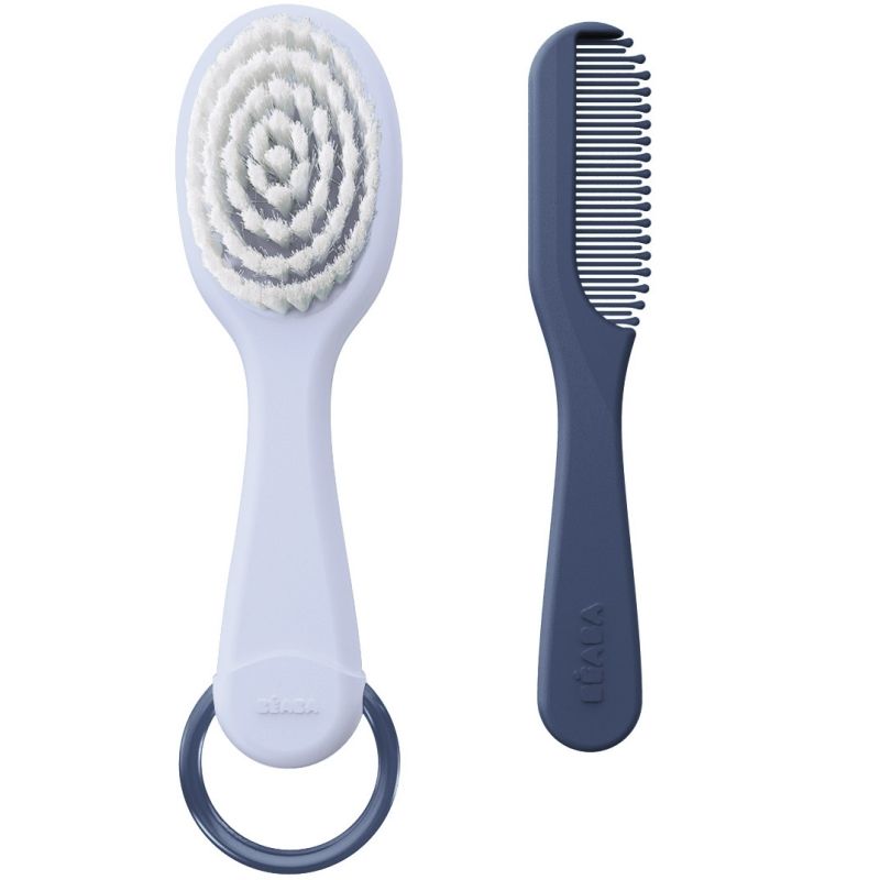 Peigne et brosse bébé Minéral Béaba