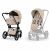 Variation Matt Black, Cozy Beige du produit Duo PRIAM 2026 Poussette tout-terrain avec nacelle pliable et Châssis Matt Black Cozy Beige de la marque Cybex