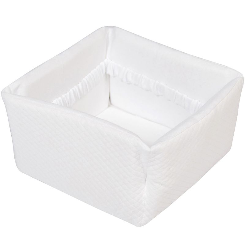 Panier de toilette Diamond White (25 x 25 cm) Les Rêves d'Anaïs