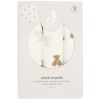 Lot de 3 langes en gaze de coton Mini Teddy Bear (70 x 70 cm) Jollein Packaging 4