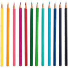 12 crayons de couleur  par Djeco