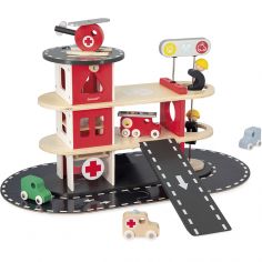 Caserne de pompiers en bois Bolid - Janod 