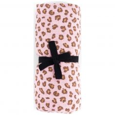 Lange Bianca Mini Léopard Candy Pink (70 x 70 cm) - Rose in April
