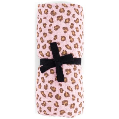 Lange Bianca Mini Léopard Candy Pink (70 x 70 cm) Rose in April