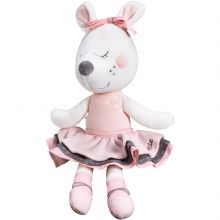 Peluche souris Lilibelle rose (33 cm)  par Sauthon