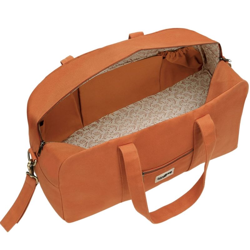 Sac à langer Basile Sienne Hindbag Produit ouvert 4