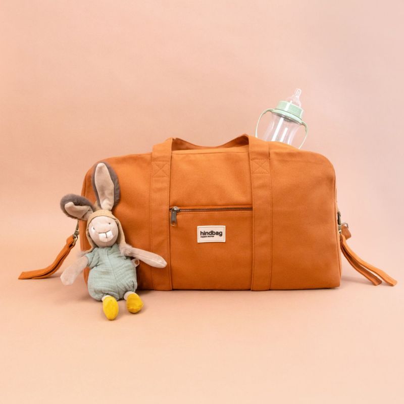 Sac à langer Basile Sienne Hindbag Ambiance 7