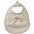 Variation Gris, orange, vert du produit Bavoir Bunny Darling de la marque Elodie Details