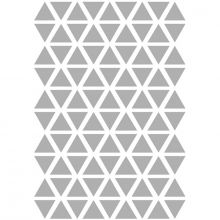 Stickers triangles argent (29,7 x 42 cm)  par Lilipinso