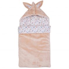 Changing Bag, Baby Roll in Plush Fabric Beige Light Solid