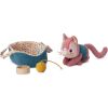 Peluche sonore Jeanne le chat et son panier Lilliputiens Produit 4