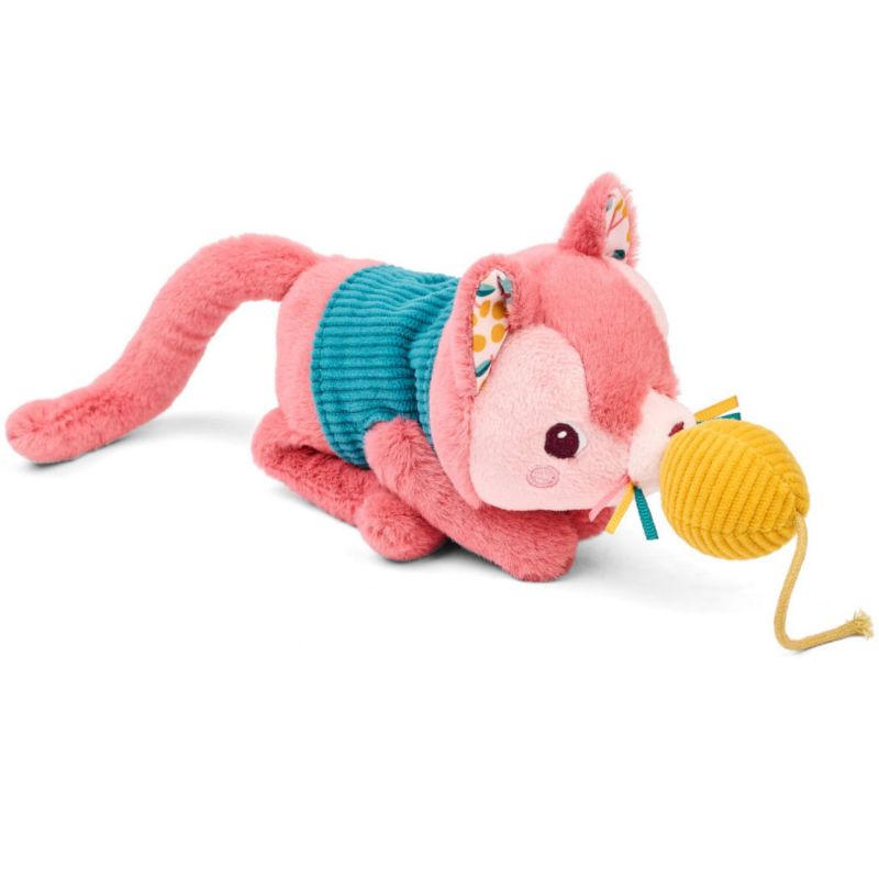 Peluche sonore Jeanne le chat et son panier Lilliputiens Produit 5
