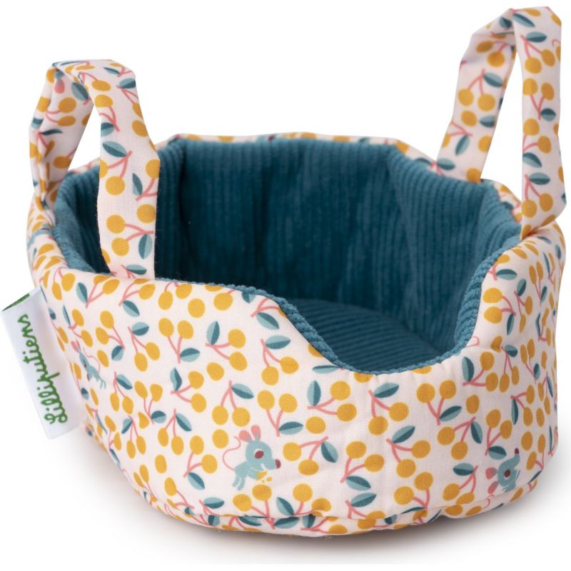 Peluche sonore Jeanne le chat et son panier Lilliputiens Produit 6