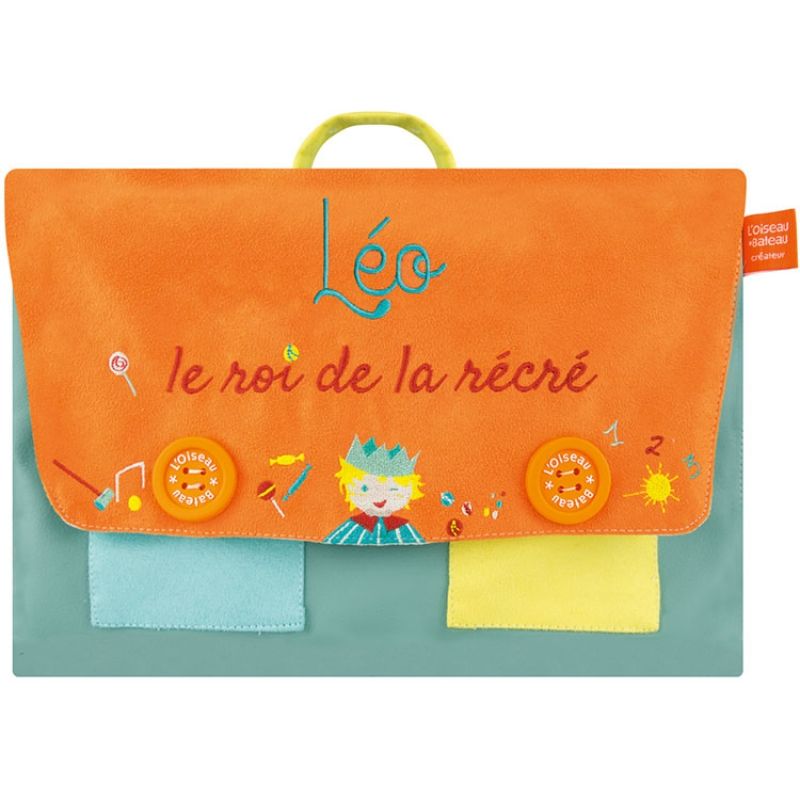 Cartable Roi de la récré (personnalisable) L'oiseau bateau