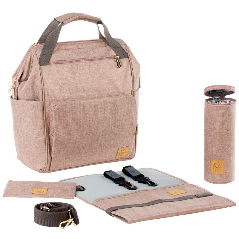 Sac à langer Goldie rose Lässig