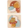 Lot de 2 puzzles bébé en bois - Trois Kilos Sept