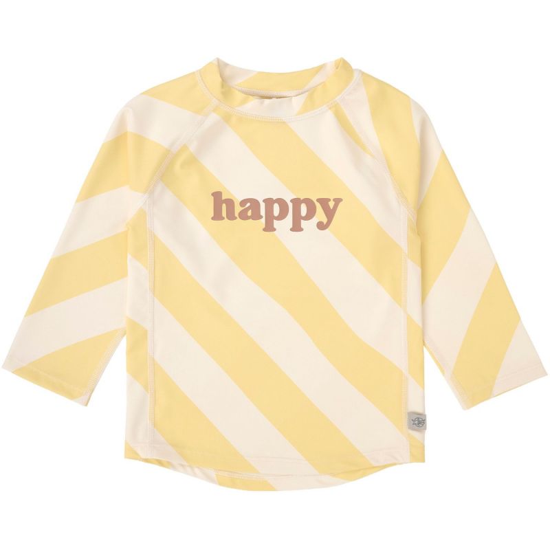 T-shirt anti-UV manches longues Rayures jaune pâle et sel marin (4-5 ans) Lässig Produit 3